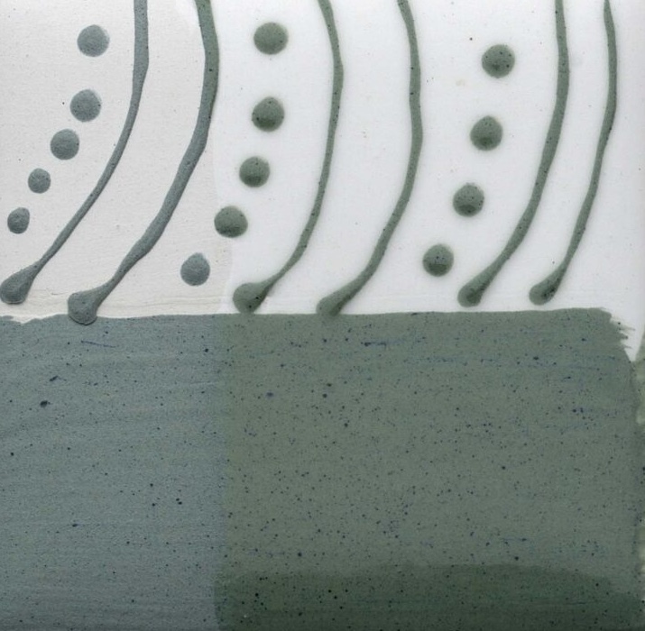 Blue Green Decorating Slip