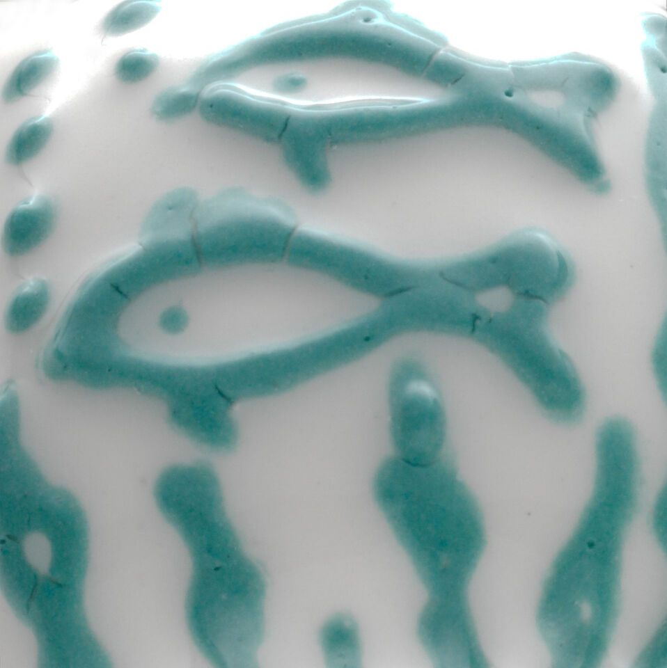 Aquamarine 3D Effects Underglaze