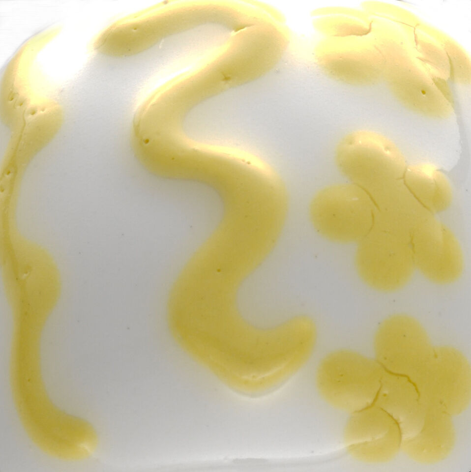 Bright Yellow 3D Effects Underglaze