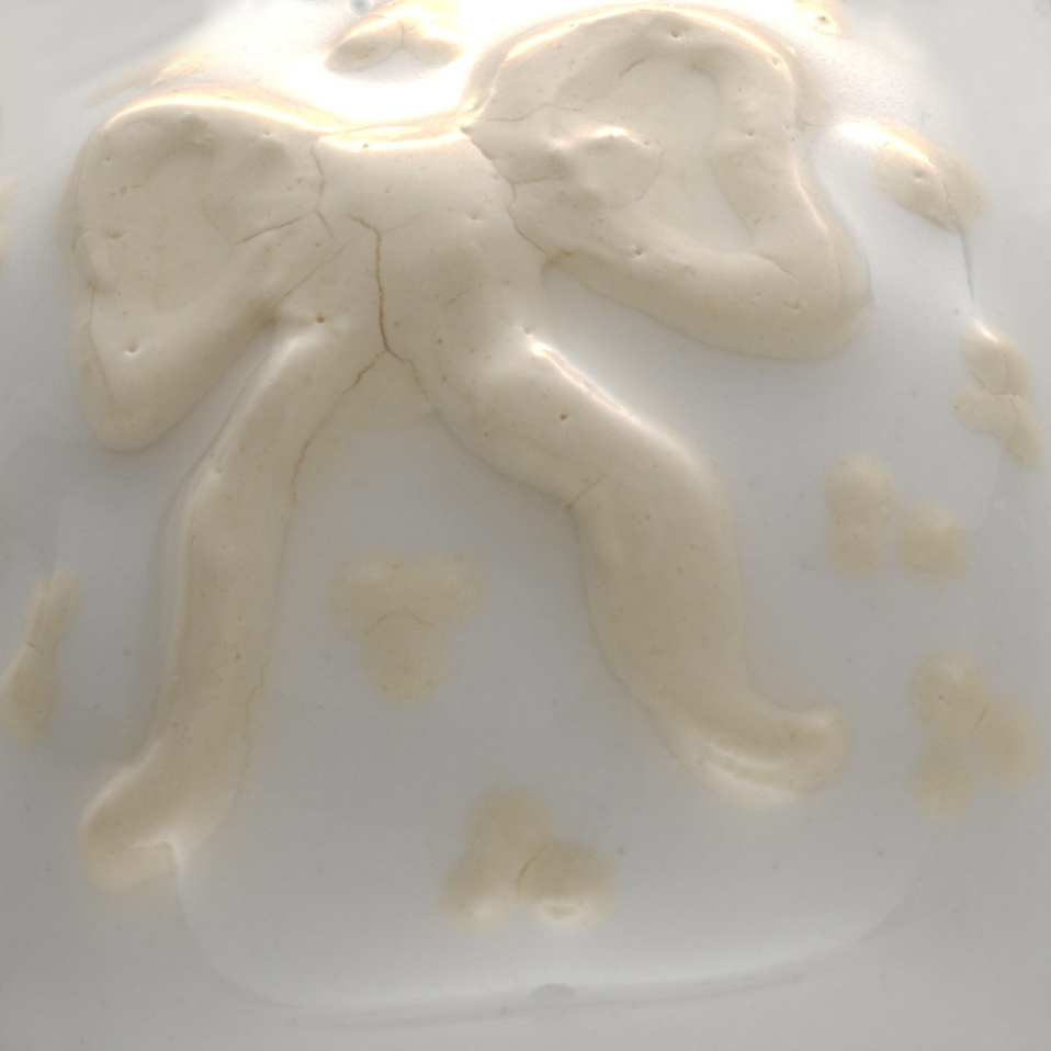 Cream 3D Effects Underglaze