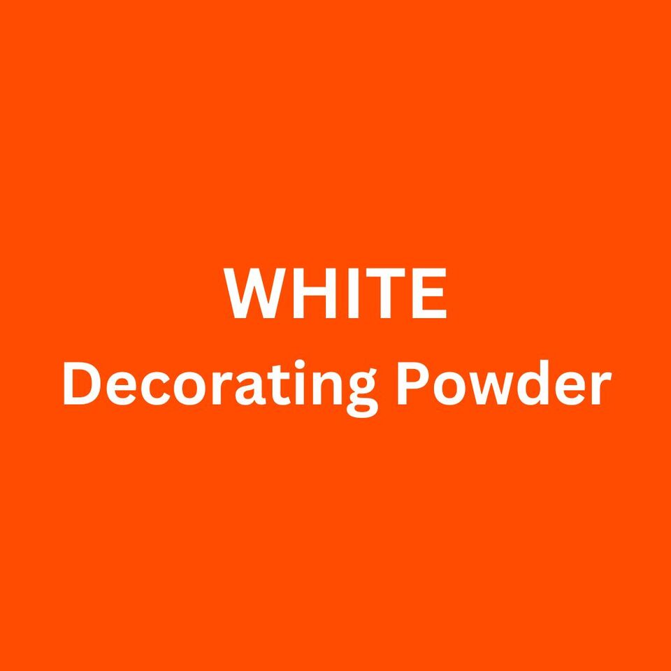White Decorating Powder