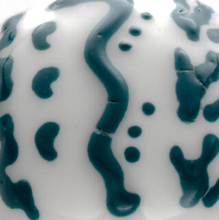 Blue Green 3D Effects Underglaze