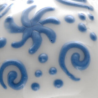 Greek Blue 3D Effects Underglaze
